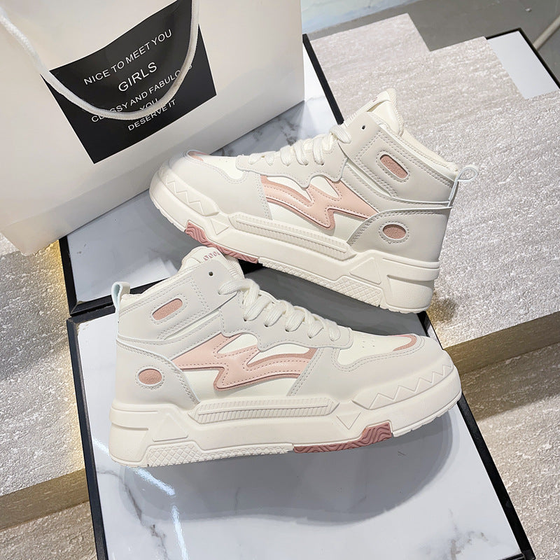 Dame High-Top Sneakers med innovativt design og skridsikker sål Stilla