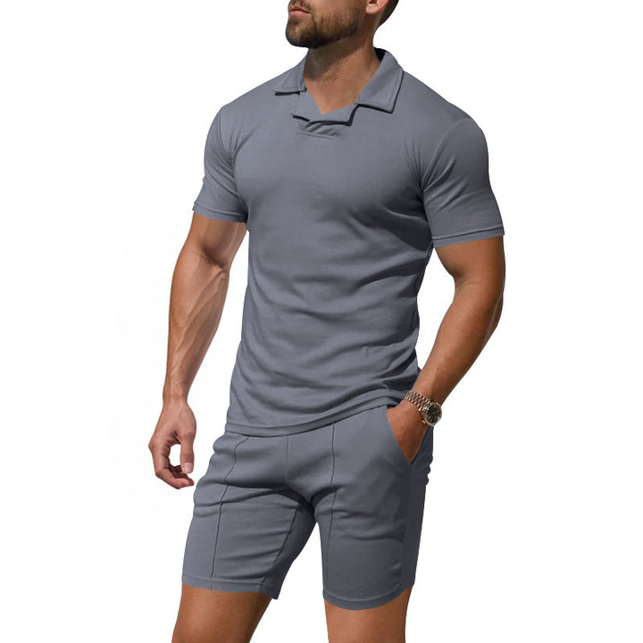 Herre Sports T-shirt og Shorts Sæt Stilla