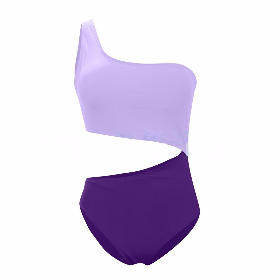 Femme En-skulder Cut-Out Énteiler Badedragt Stilla