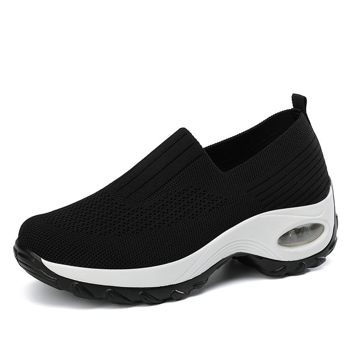 Dame Slip-On Komfort Walkesko med Air Cushion teknologi Stilla
