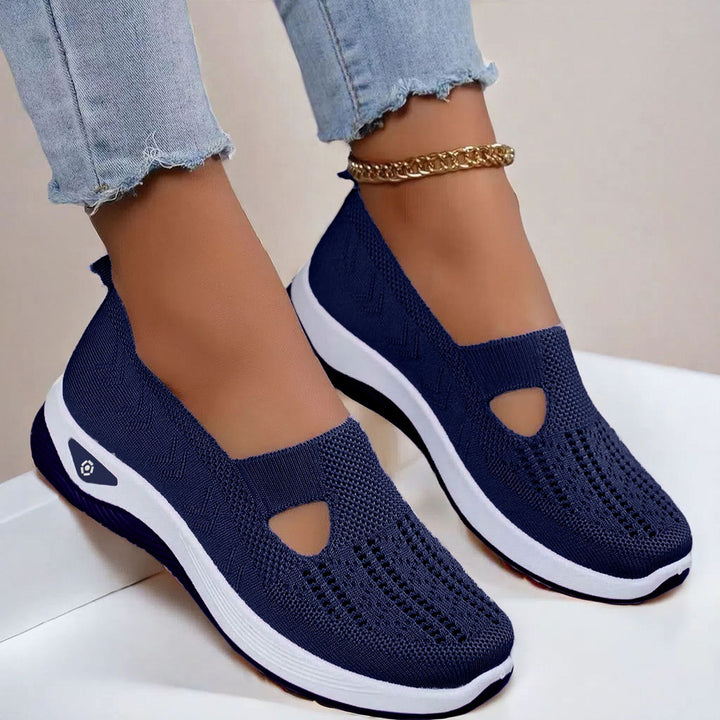 Dame Komfortable Slip-On Sneakers Stilla