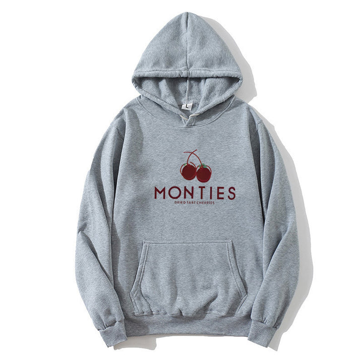 Kvindernes hoodie med frugtagtig logo print Skovae