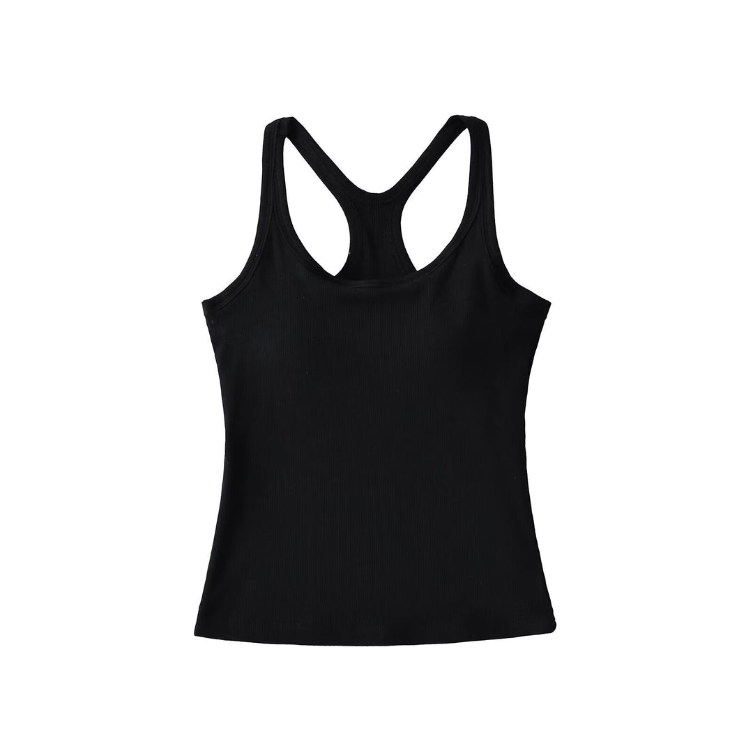 Damer Sporty Tanktop med Racerback-design Stilla