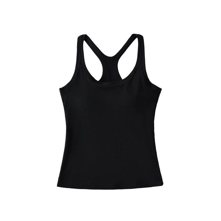 Damer Sporty Tanktop med Racerback-design Stilla