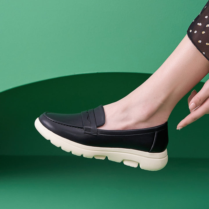 Dame Komfortable Slip-On Loafers med dæmpende sål og smidige overfladematerialer Stilla