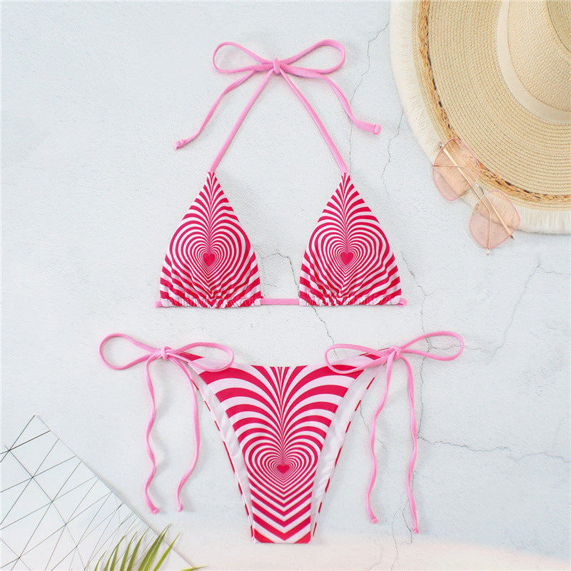 Kvinder Triangle Bikini Sæt Stilla