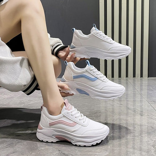 Dame Sporty Løbesneakers med ergonomisk støddæmpning og moderne design Stilla
