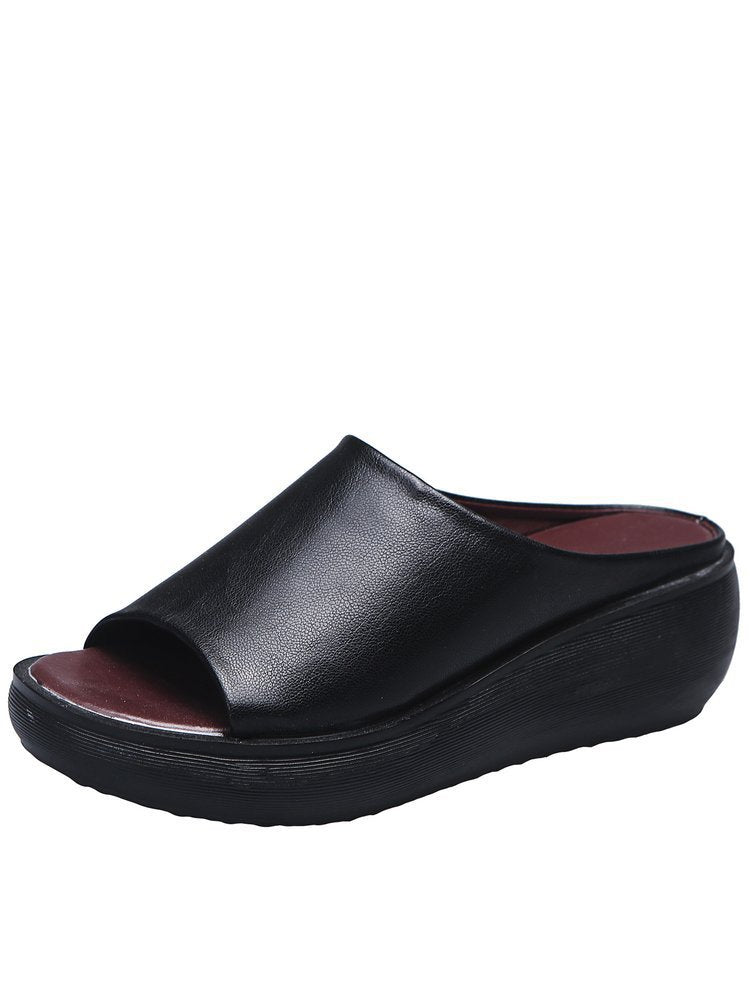 Dame ortopædisk wedge-sandaler med komfortabel sål Stilla