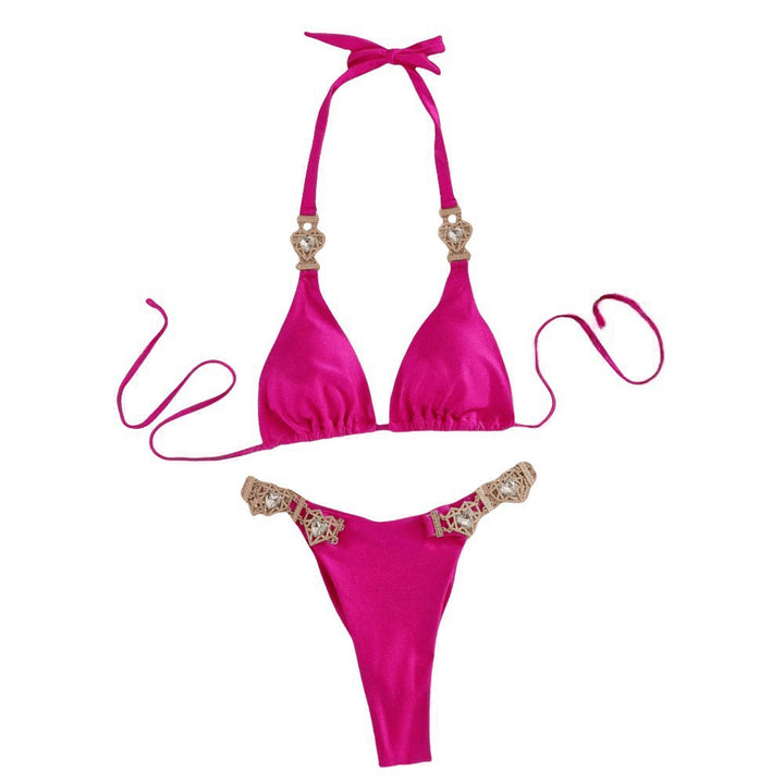 Dame Luksus Triangle Bikini Sæt Stilla