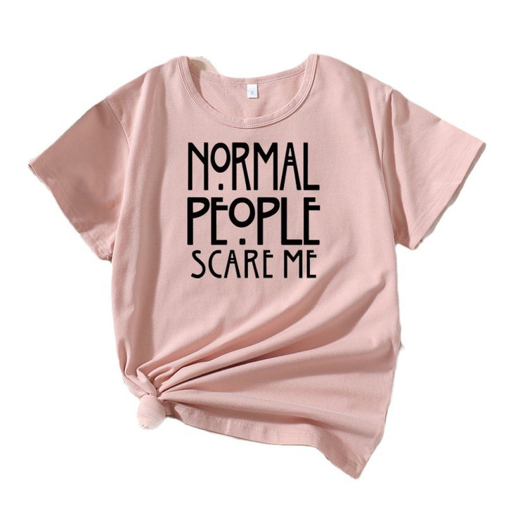 Dame Relaxed Fit Statement Grafik T-Shirt Stilla
