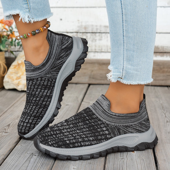 Dame Komfortable Slip-On Sneakers Stilla