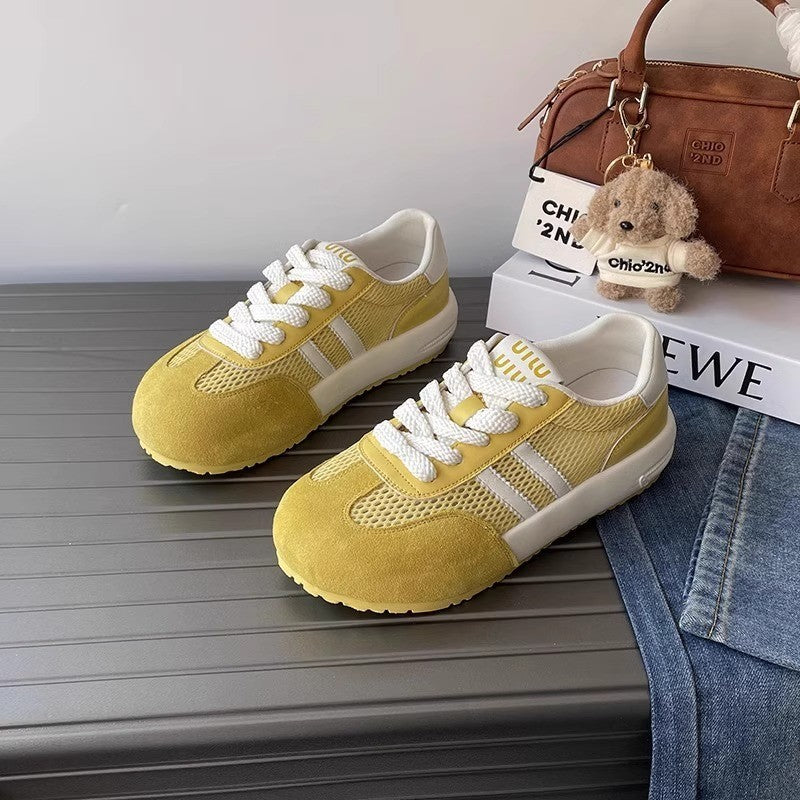 Dame Sporty Sneakers med åndbar mesh-overflade og skridsikker sål Stilla