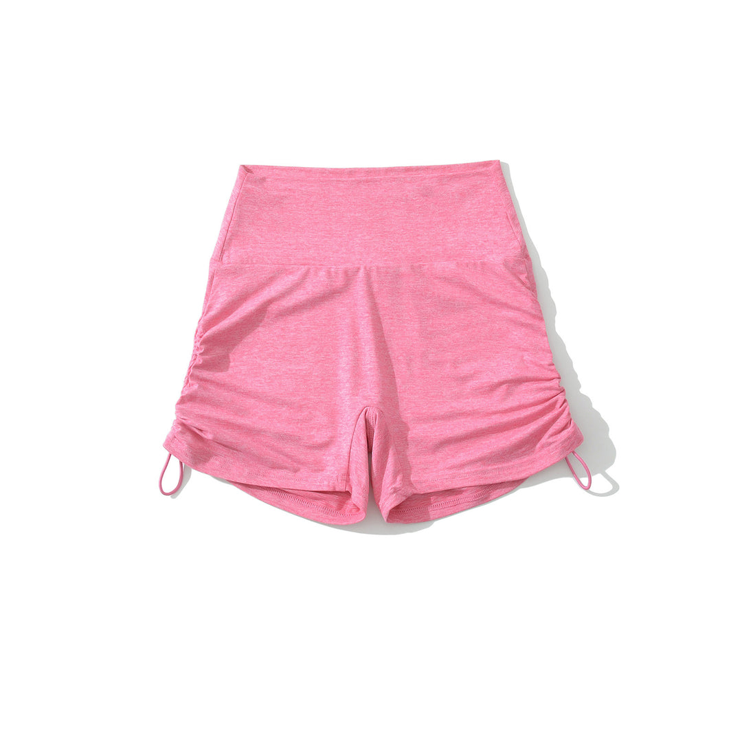 Dame Højskårne Sportshorts med raffinerede flæser og komfortabel indlæg Stilla