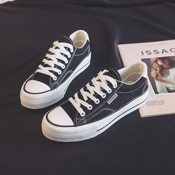 Dame platform sneakers med robust overdel og stabil sål Stilla