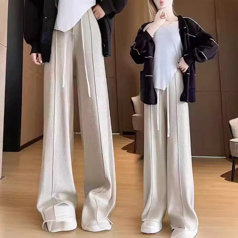 Kvinders oversized striktrøje med bredt stribet mønster og afslappet pasform Stilla