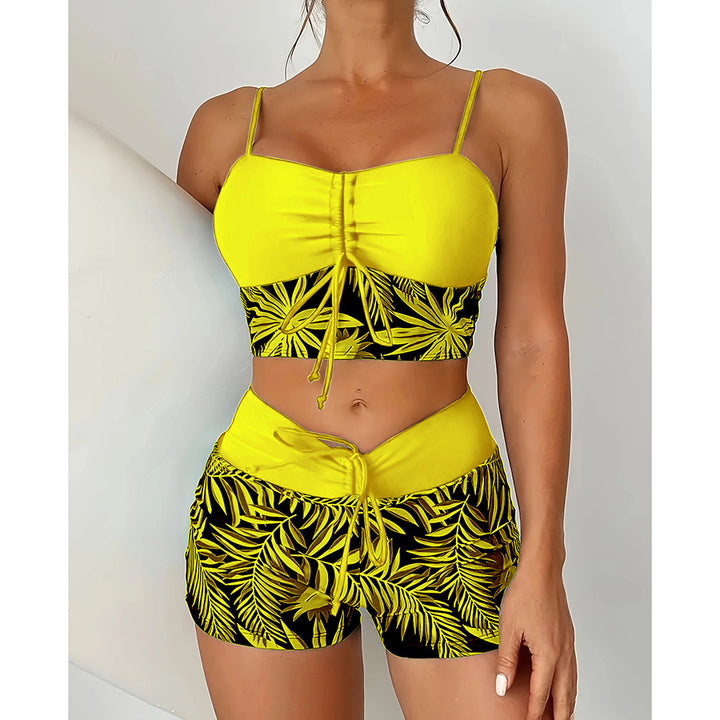 Dame Sporty bikini-top med shorts Skovae