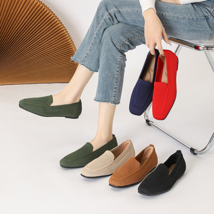 Dame behagelige og åndbare slippers med elegant vævstruktur Stilla