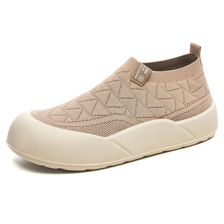 Femme Let Slip-On Vandtætte Sneakers med Komfortstrikovermateriale Stilla