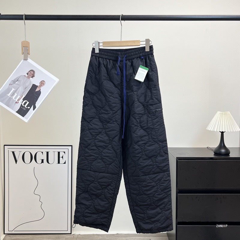 Kvindernes quiltede fritidsshorts med elastisk talje og praktiske sidelommer Stilla