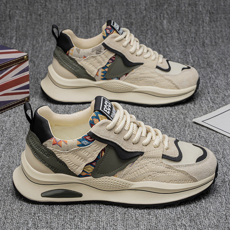 Femme Contemporary Multi-Texture Sneaker Stilla