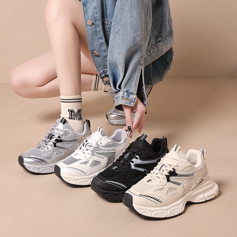 Dame Fitness Sneakers med innovativ dæmpningsteknologi og åndbar overfladestruktur Stilla