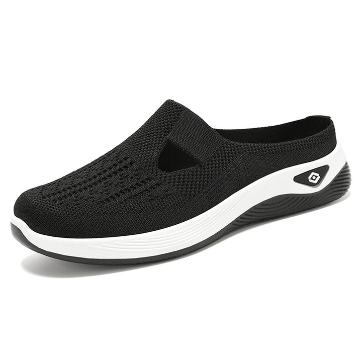 Dame Slip-On Komfort Vandrestøvler med åndbart strikdesign Stilla