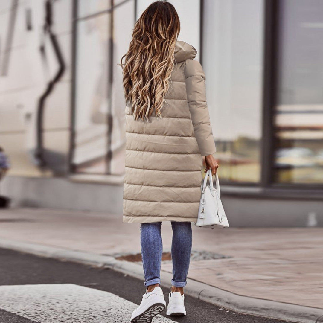 Stilla | Elegant Midikjole Af Bomuld