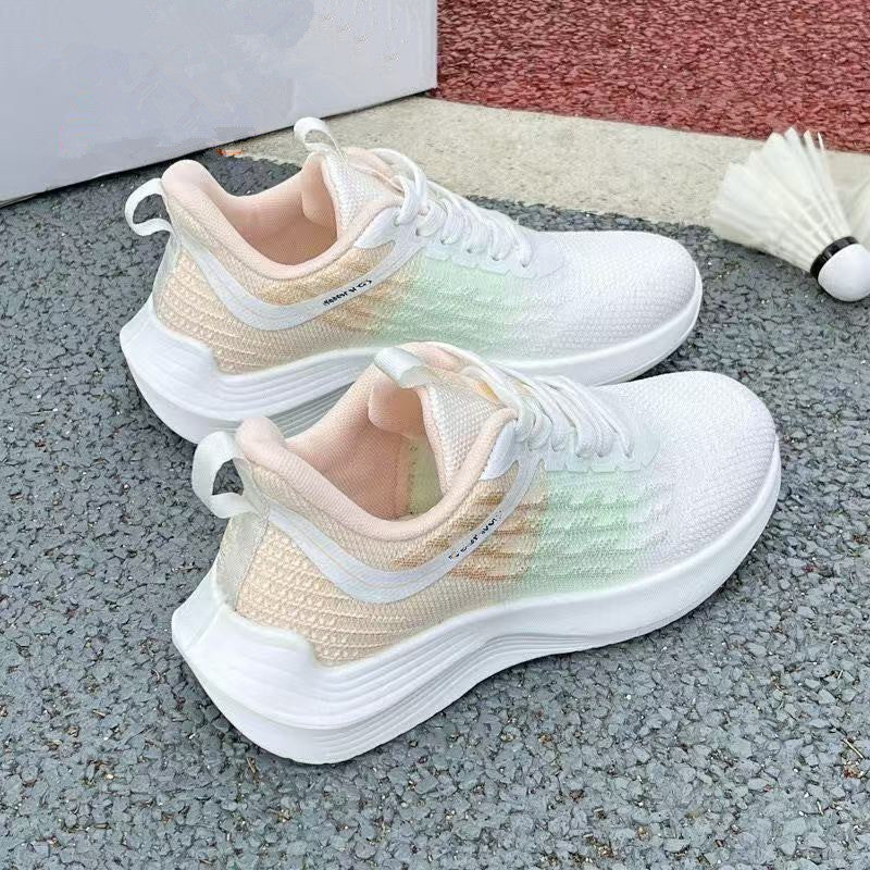 Dame Sporty Sneakers med fleksibelt overmateriale og åndbar struktur Stilla