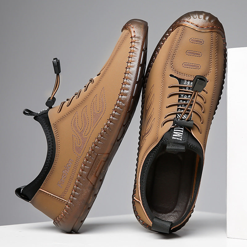 Herrer Komfortable Slip-On Sneakers med vandtæt overdel og skridsikker sål Stilla