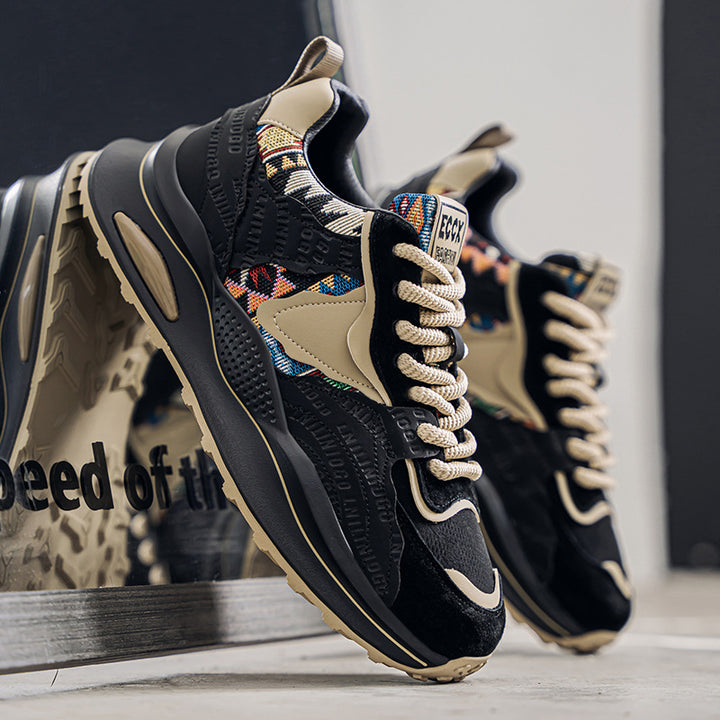 Femme Contemporary Multi-Texture Sneaker Stilla