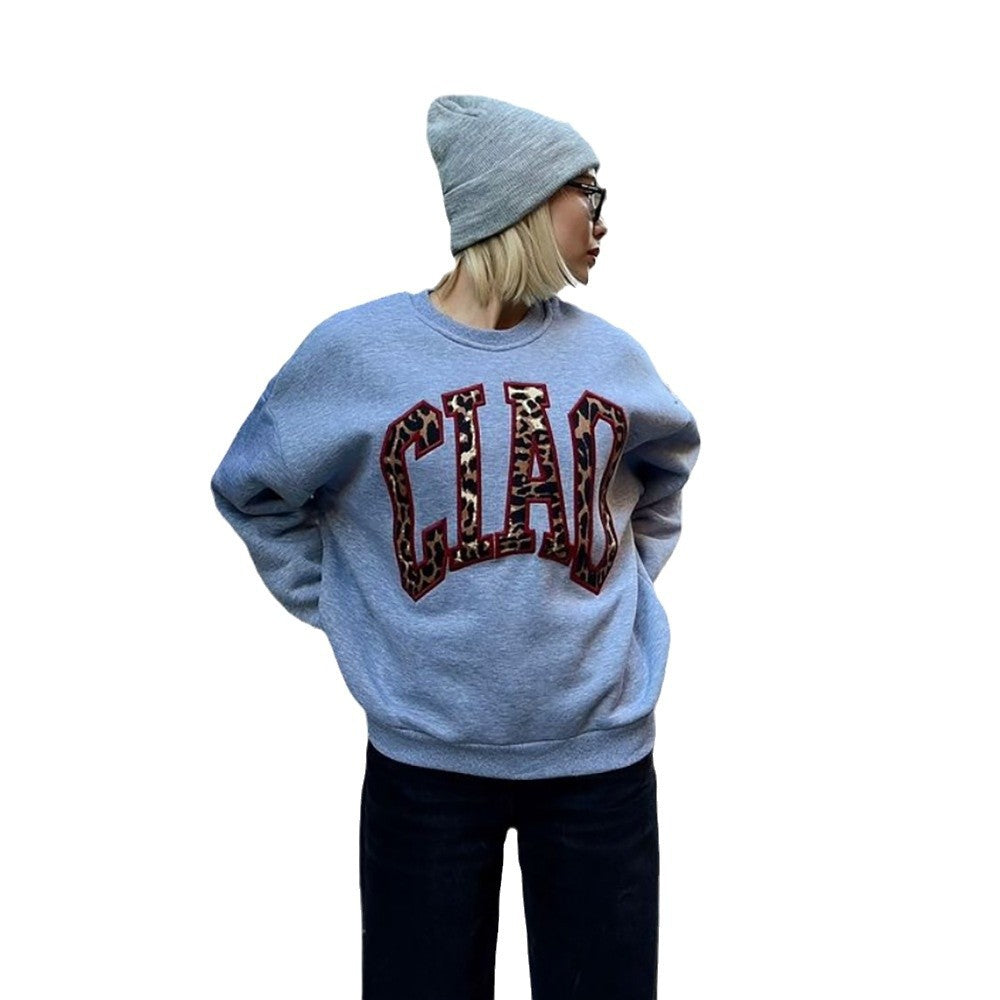 Kvinders Urban Sweatshirt med iøjnefaldende logo Stilla