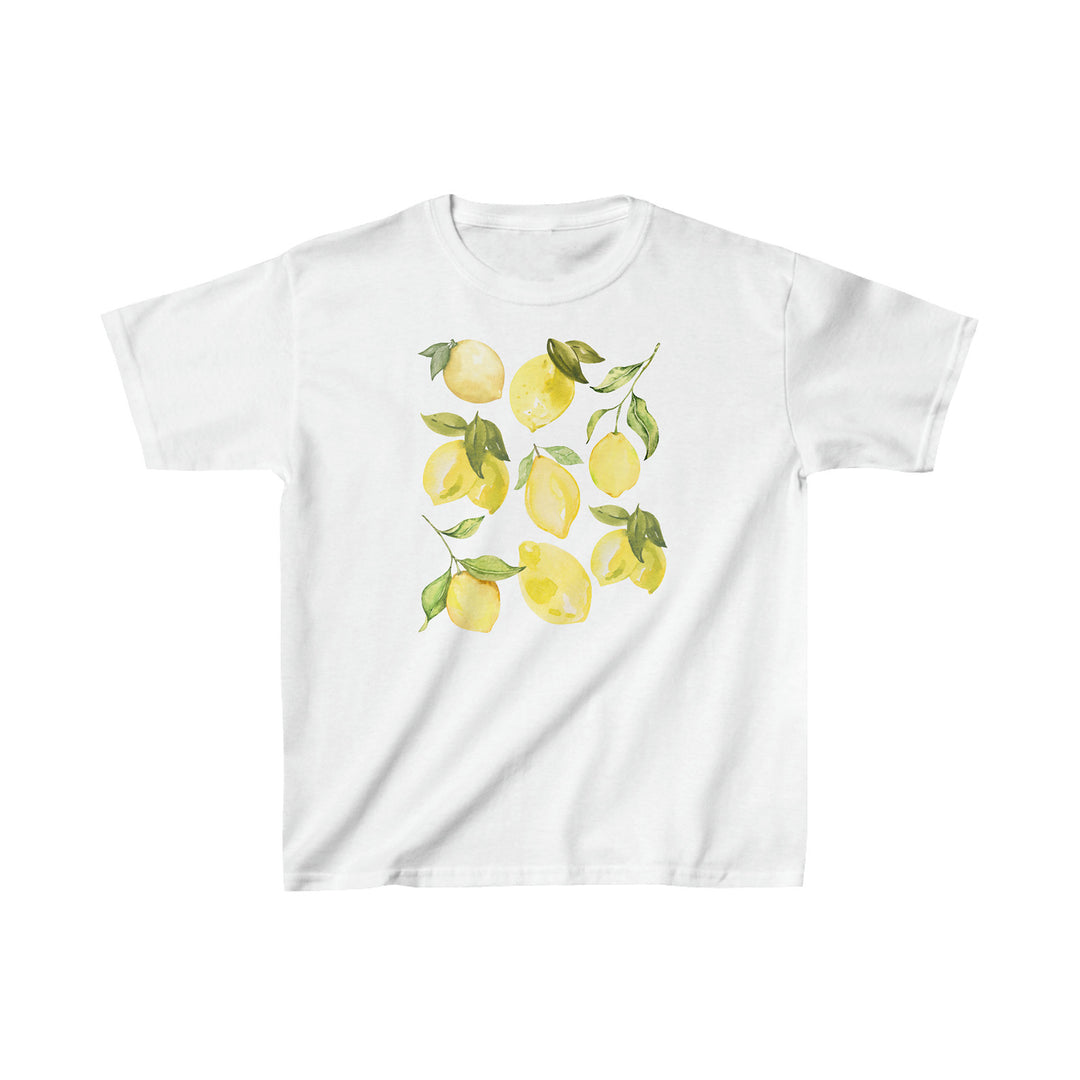 Dame T-shirt med dekoreret hjerte-motiv Skovae