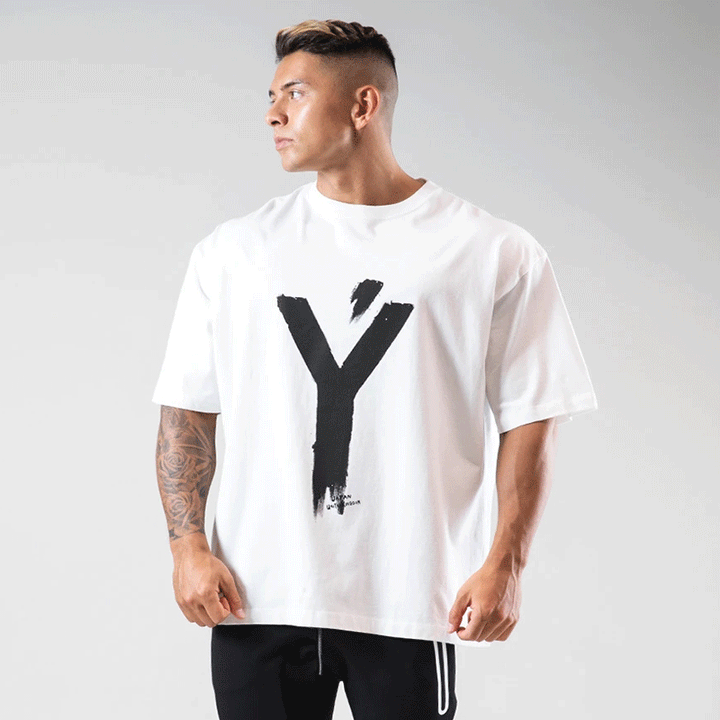 Herrer Oversize T-shirt Stilla