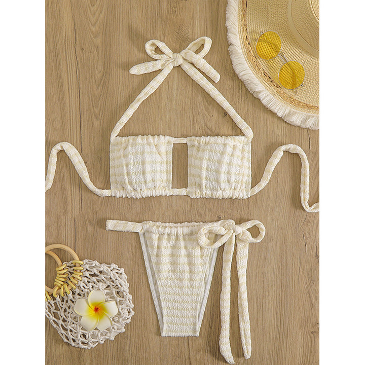 Dame Strappy Cut-Out Bikini Sæt Stilla