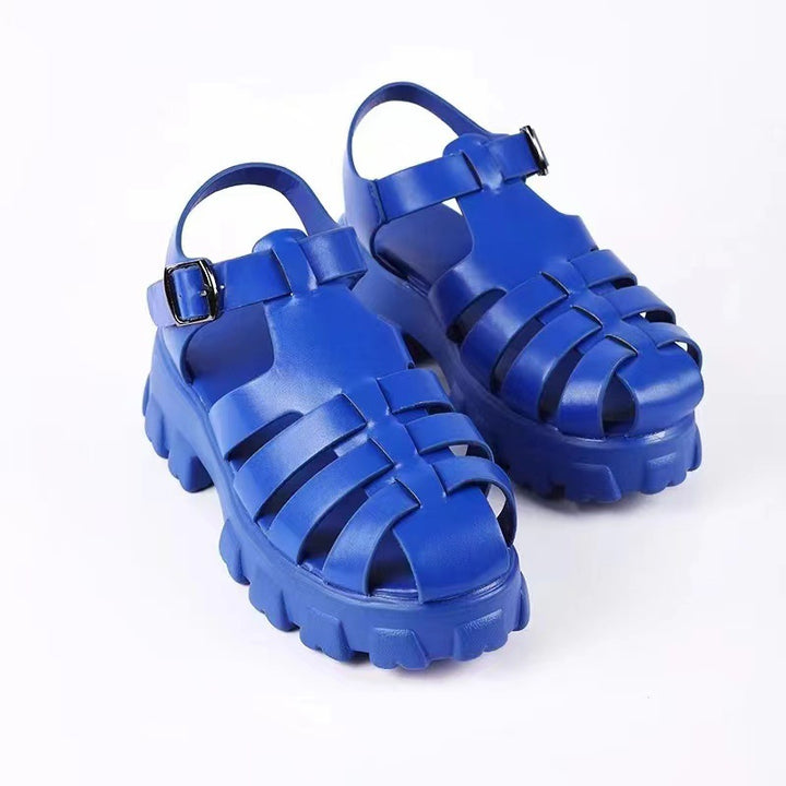 Dame Chunky Sandaler med justerbar rem og skridsikker sål Stilla