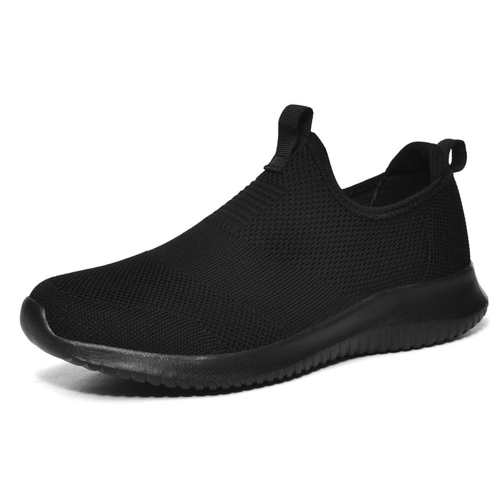 Dame nan minimalistisk slip-on fritidssko med forreste trækstrop, polstret ankelkrave og fleksibel Adaptivsål Skovae