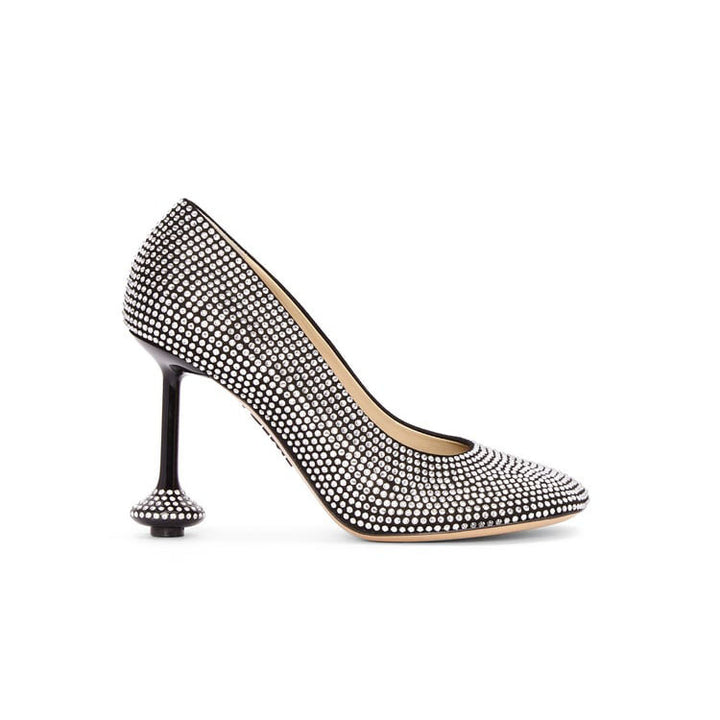 Femme Strass-besatte højhælede pumps Stilla