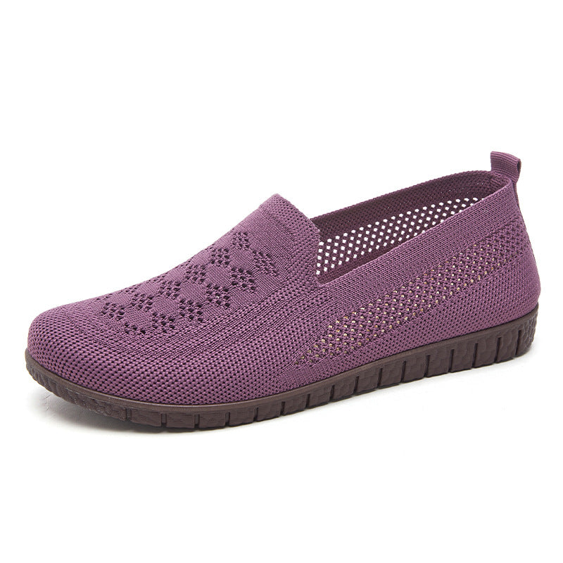 Dame Åndbare Slip-On Sko med fleksibelt design og skridsikker sål Stilla
