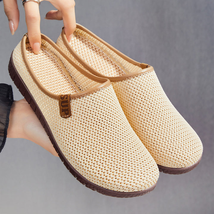 Femme Åndbare Mesh Slip-On Clogs Stilla