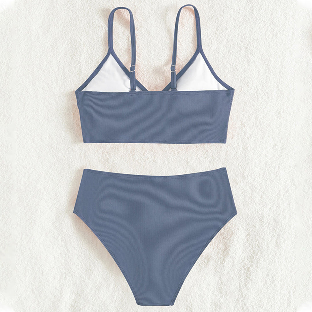 Damebikinier med elegant indpakningsdesign og justerbare stropper Stilla