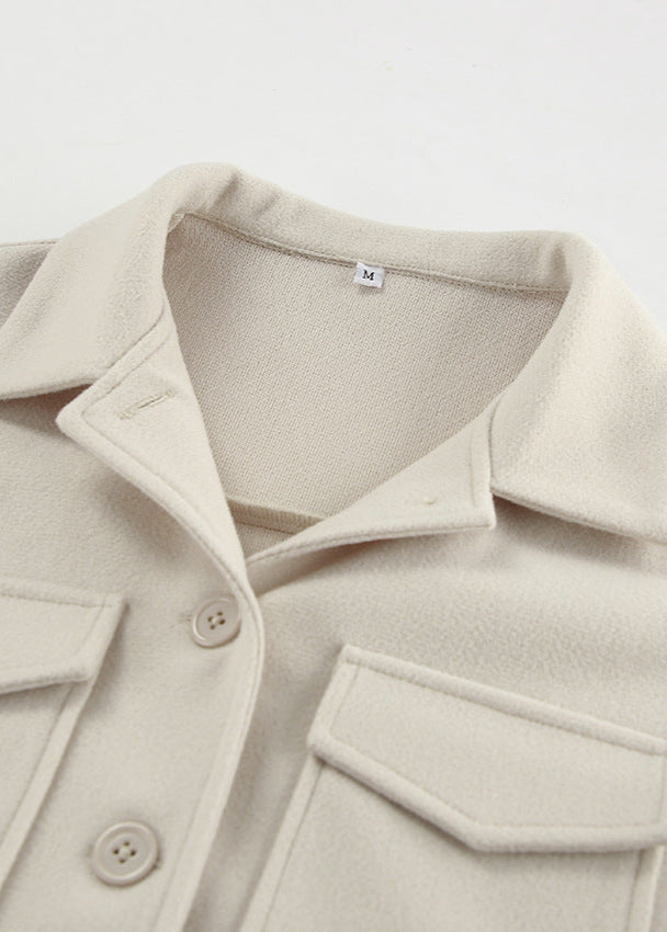 Stilla | Haven - Uld-blanding Overshirt