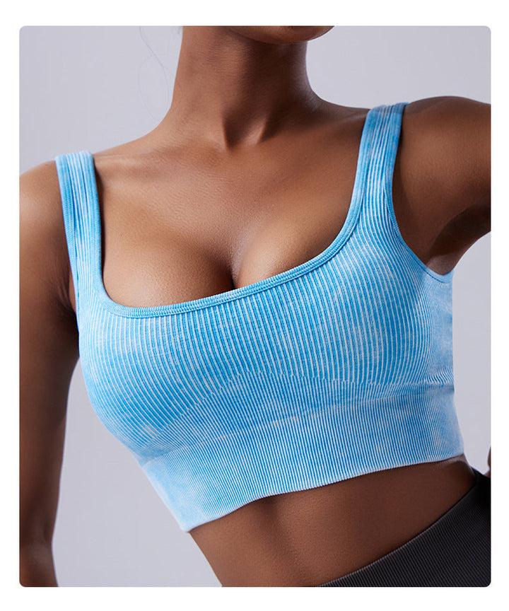 Stilla | Yoga Vest Med Brystpude Beauty Back Sport Bh Til Kvinder