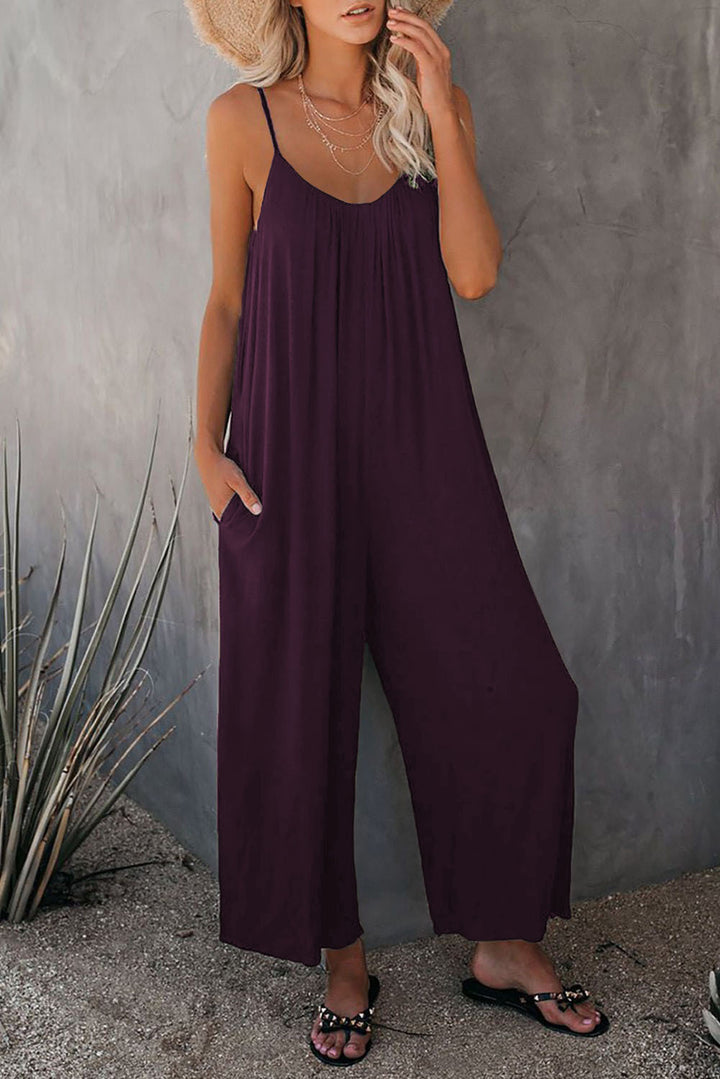 Dame Elegant Ærmeløs Jumpsuit Stilla