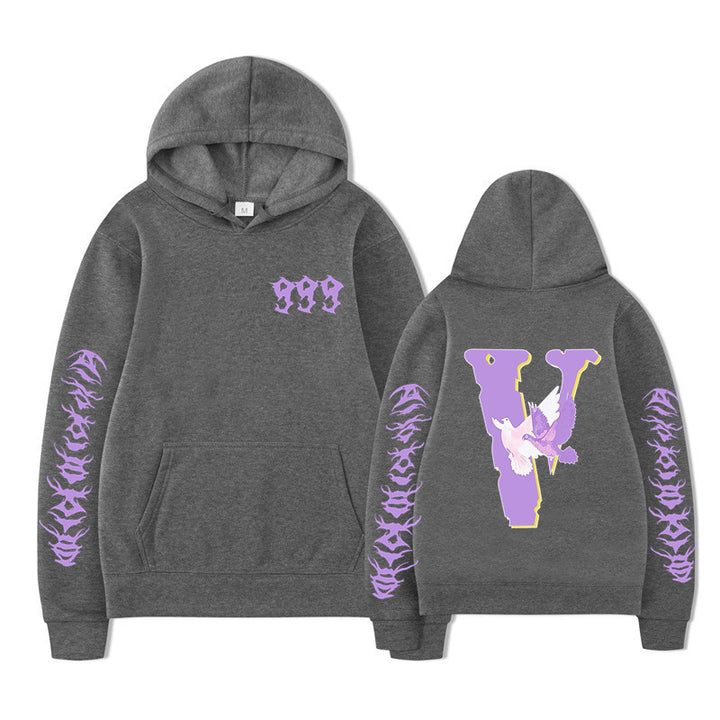 Kvinders hoodie sweatshirt med unikt design Skovae