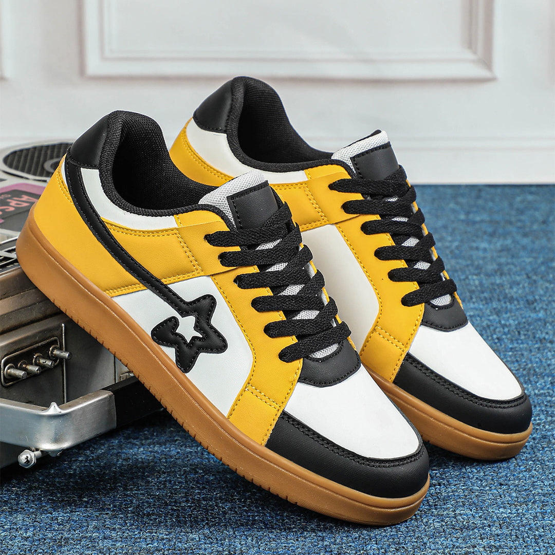Dame Sporty fritids sneakers med skridsikker sål og polstret indersål Stilla