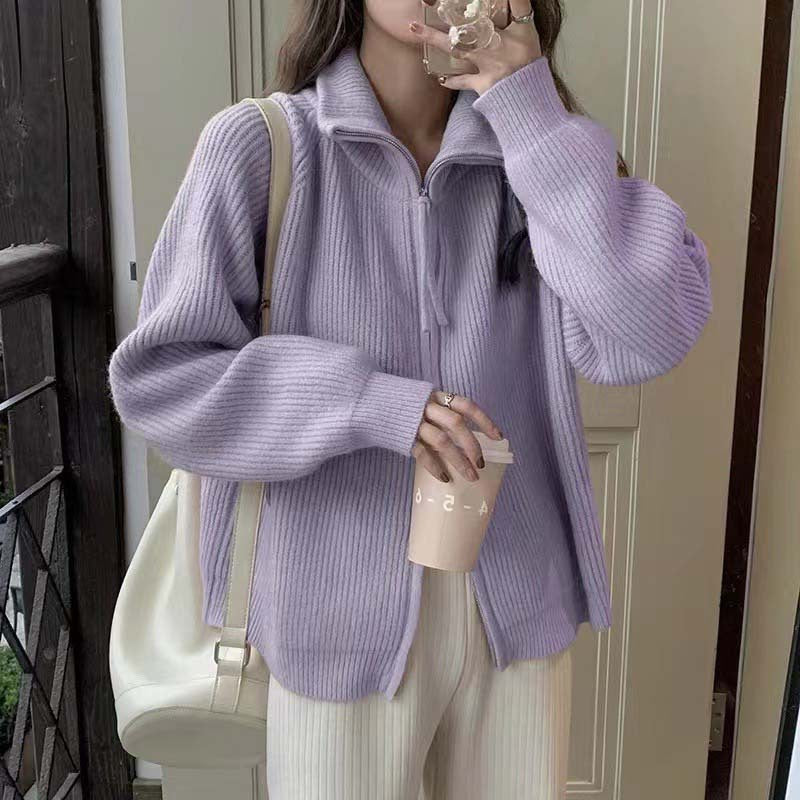 Femme Zip-Up Cardigan Stilla