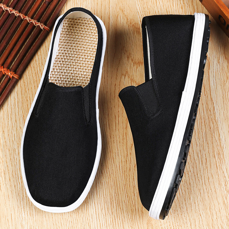 Dame Slip-On Canvas Fritidssko med polstret indersål Stilla