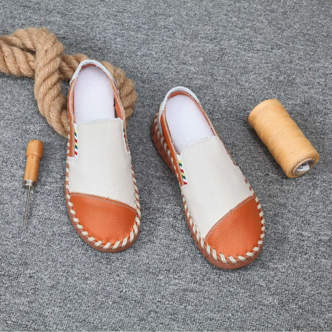 Femme Slip-On Læder Sneakers Stilla