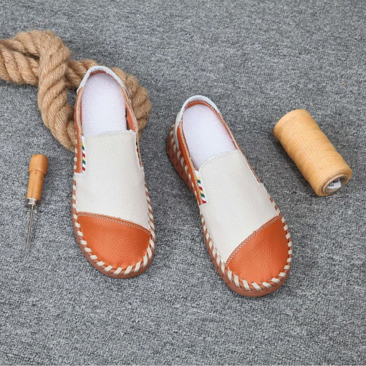 Femme Slip-On Læder Sneakers Stilla