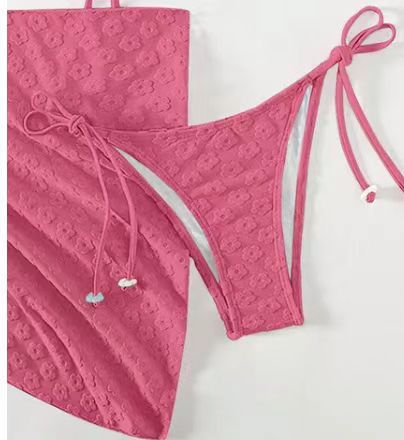 Dame Bikini-sæt med innovativt omslagsskørt Skovae